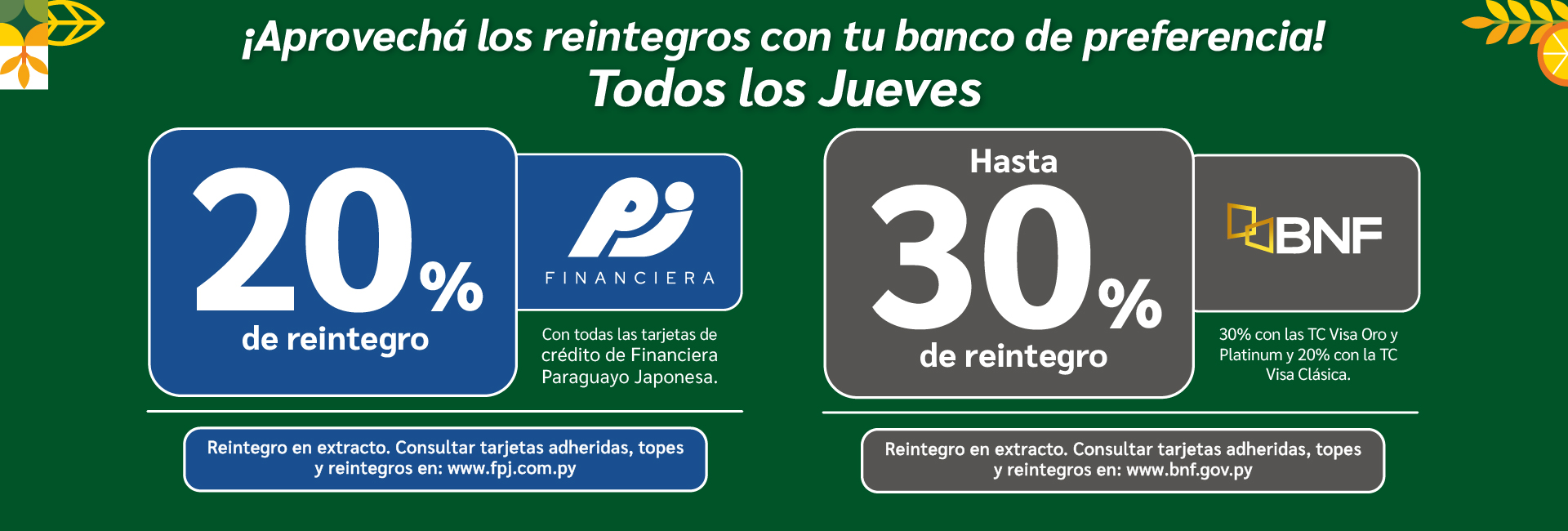 Bancos Jueves
