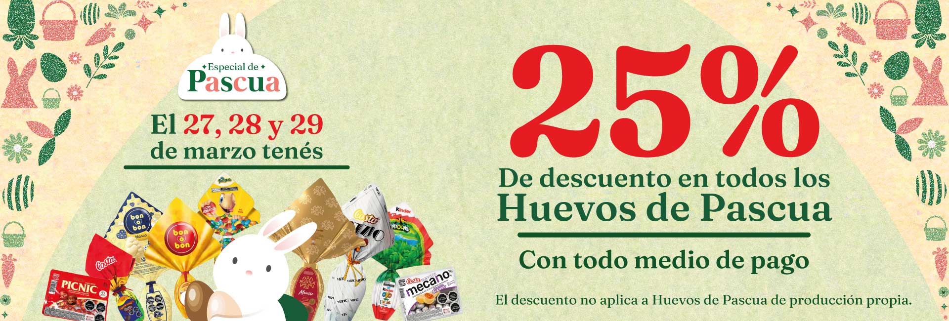 Oferta Huevos de pascuas