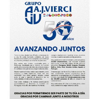 59 Años Avanzando Juntos